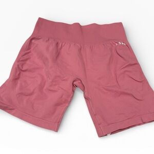 LSKD Pink Seamless Biker Shorts | High Waisted Sculpt | Size 3X